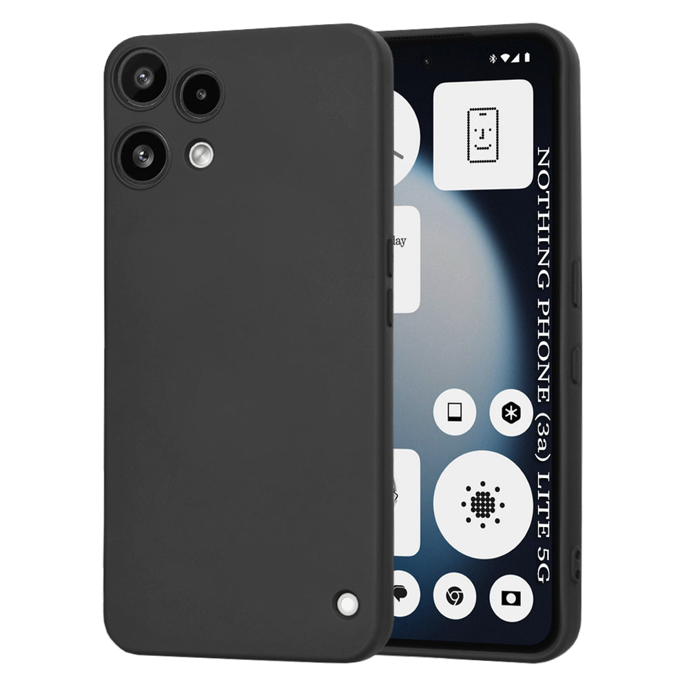 Pouzdro pro Nothing Phone (3a) Lite, Techsuit, SoftFlex, Černá
