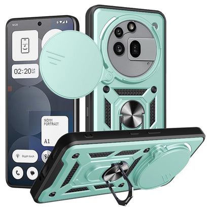 Pouzdro pro Nothing Phone (3a) Pro, Techsuit, CamShield, Zelené