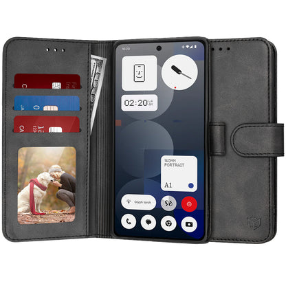 Pouzdro pro Nothing Phone (3a) Pro, Techsuit, Diary Book, černé