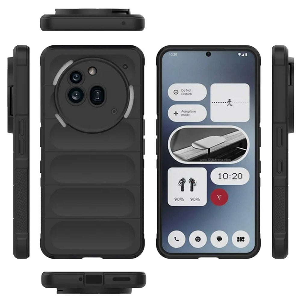 Pouzdro pro Nothing Phone (3a) Pro, Techsuit, Magic Shield, Černé
