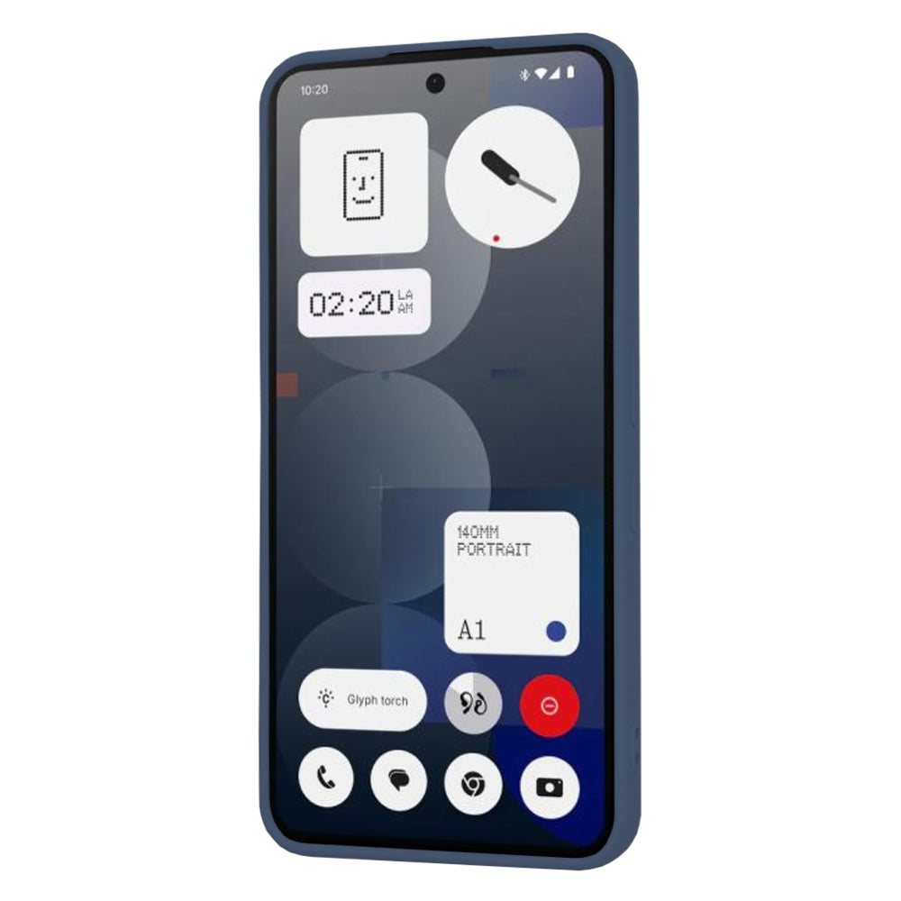 Pouzdro pro Nothing Phone (3a) Pro, Techsuit, SoftFlex, Tmavě modrá