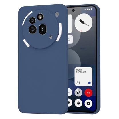 Pouzdro pro Nothing Phone (3a) Pro, Techsuit, SoftFlex, Tmavě modrá