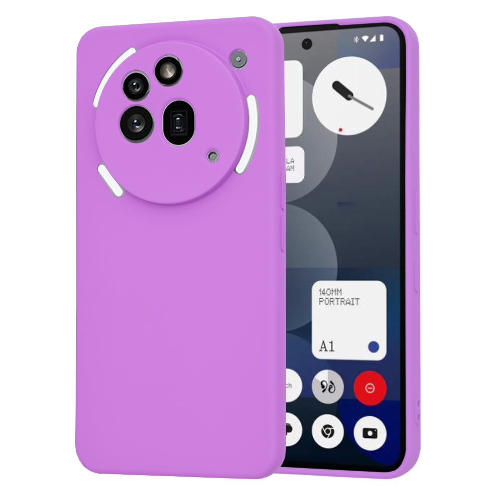 Pouzdro pro Nothing Phone (3a) Pro, Techsuit, SoftFlex, Fialové