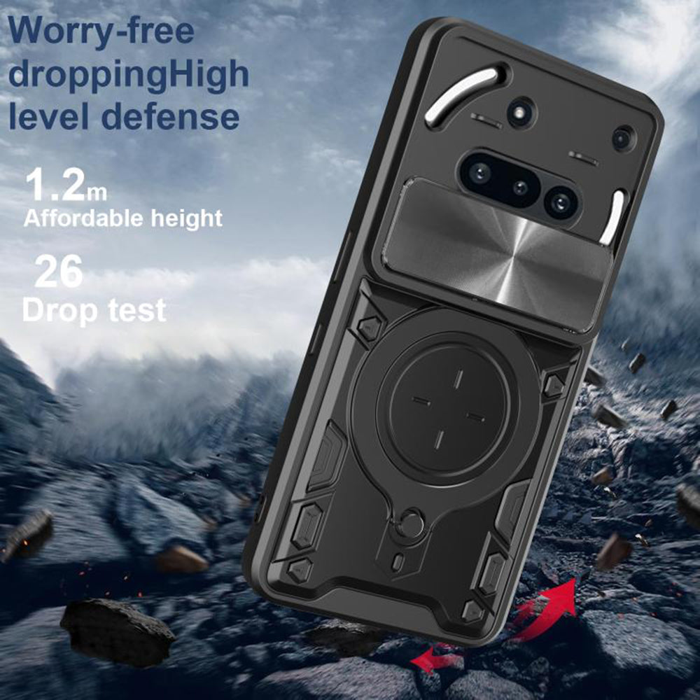Case for Nothing Phone (3a), Techsuit, CamGuard Pro, Rose Gold