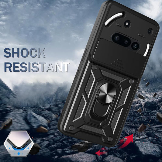 Pouzdro pro Nothing Phone (3a), Techsuit, CamShield, černé