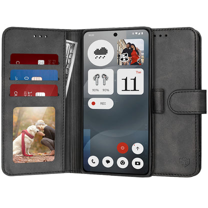 Pouzdro pro Nothing Phone (3a), Techsuit, Diary Book, černé