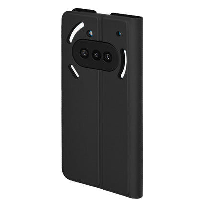 Case for Nothing Phone (3a), Techsuit, Magskin Book, Black