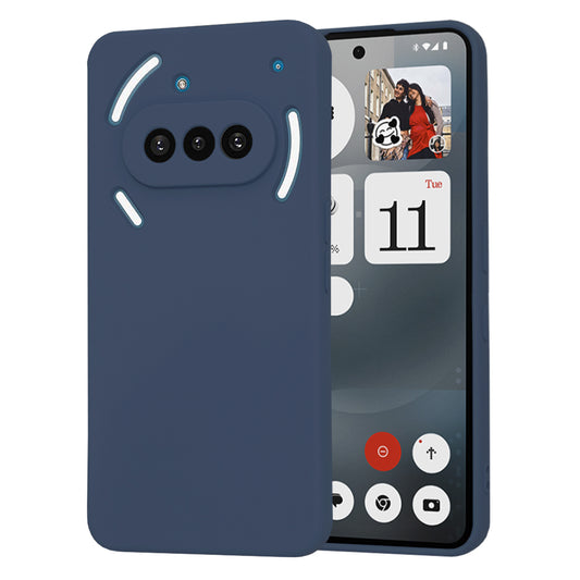 Pouzdro pro Nothing Phone (3a), Techsuit, SoftFlex, Tmavě modrá