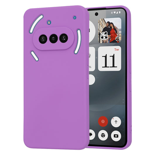 Pouzdro pro Nothing Phone (3a), Techsuit, SoftFlex, Fialové