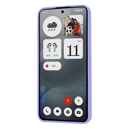 Pouzdro pro Nothing Phone (3a), Techsuit, SoftFlex, Světle fialové
