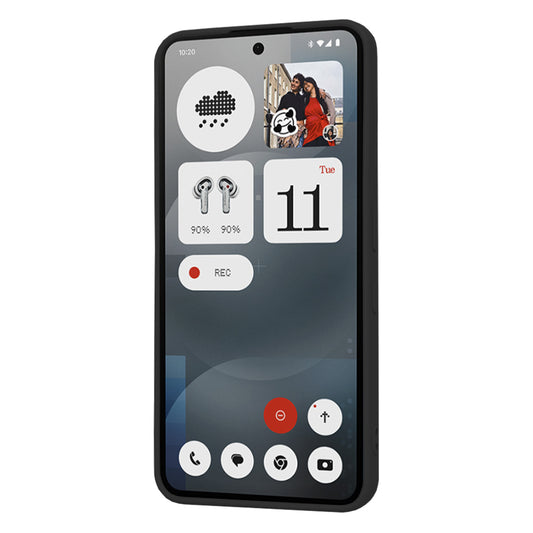 Pouzdro pro Nothing Phone (3a), Techsuit, SoftFlex, černé