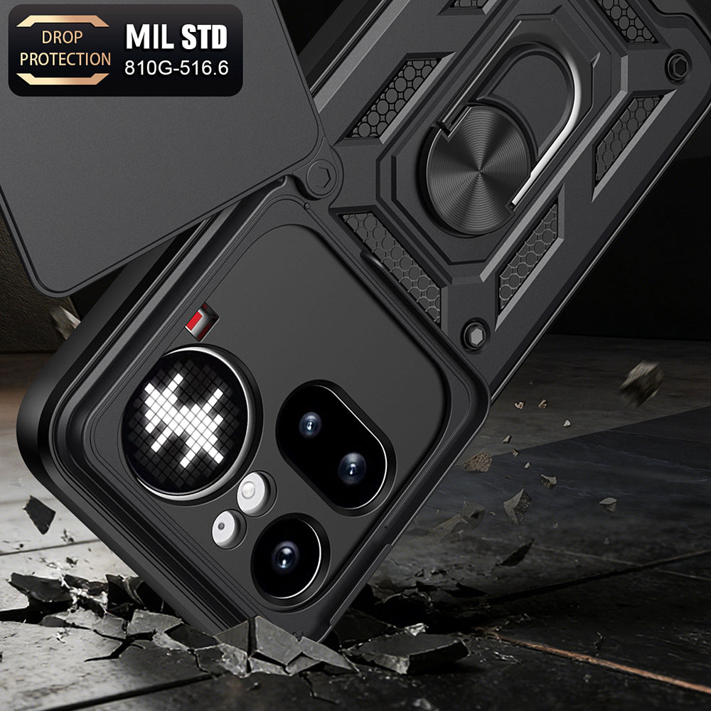Pouzdro pro Nothing Phone (4a) Pro, Techsuit, CamShield, Černá