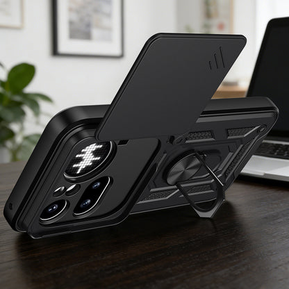 Pouzdro pro Nothing Phone (4a) Pro, Techsuit, CamShield, Černá
