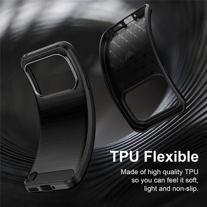 Pouzdro pro Nothing Phone (4a) Pro, Techsuit, Carbon, Černá
