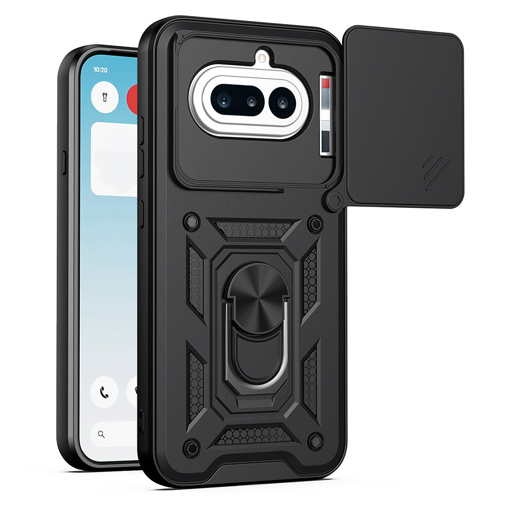 Pouzdro pro Nothing Phone (4a), Techsuit, CamShield, Černá