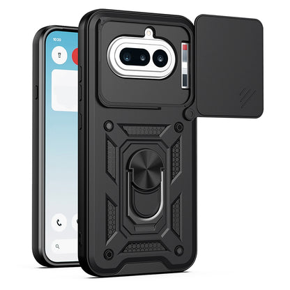 Pouzdro pro Nothing Phone (4a), Techsuit, CamShield, Černá