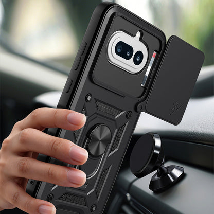 Pouzdro pro Nothing Phone (4a), Techsuit, CamShield, Černá