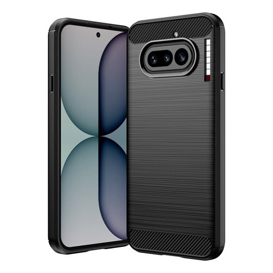 Pouzdro pro Nothing Phone (4a), Techsuit, Carbon, Černá