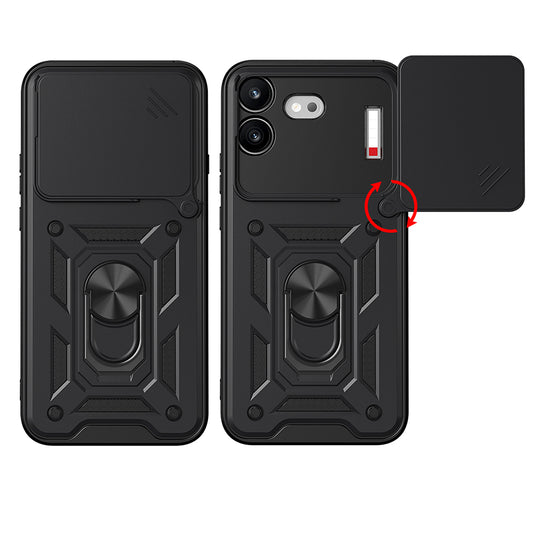 Pouzdro pro Nothing Phone (4b), Techsuit, CamShield, Černé