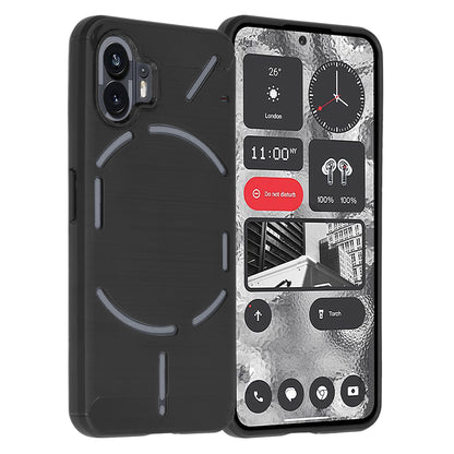 Pouzdro pro Nothing Phone (2), Techsuit, Carbon, Černé