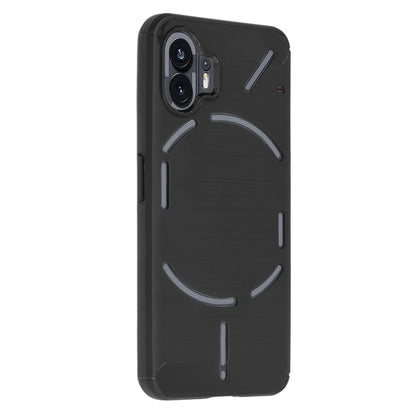 Pouzdro pro Nothing Phone (2), Techsuit, Carbon, Černé