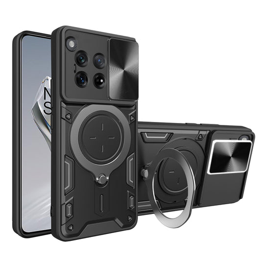 Pouzdro pro OnePlus 12, Techsuit, CamGuard Pro, Černé