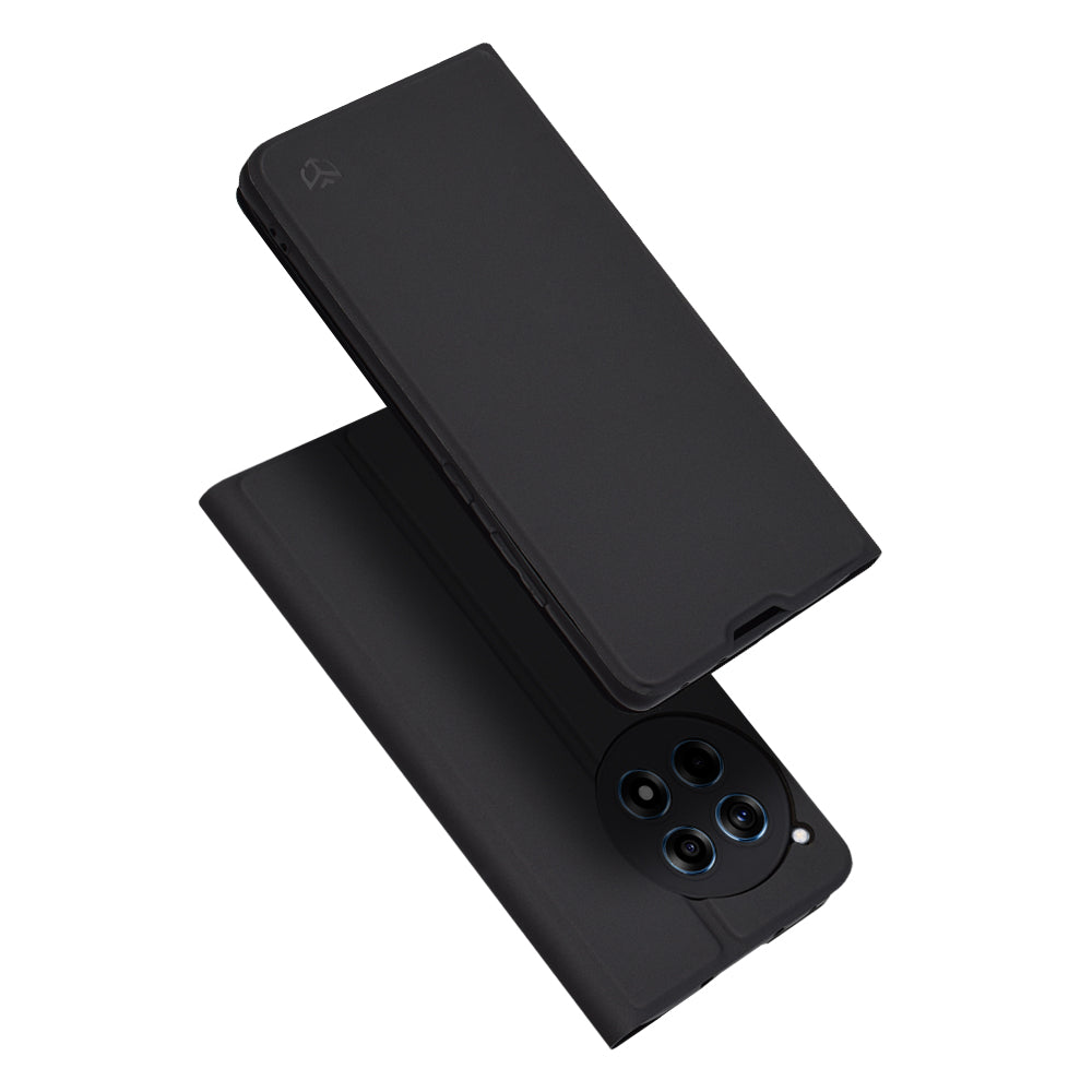 Case for OnePlus 12R, Techsuit, Magskin Book, Black