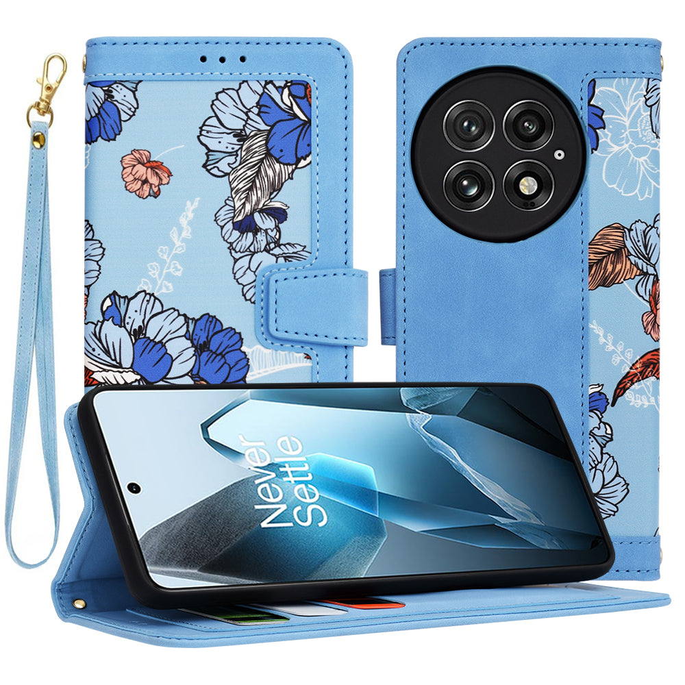 Pouzdro pro OnePlus 13, Techsuit, FlipCraft, Modré