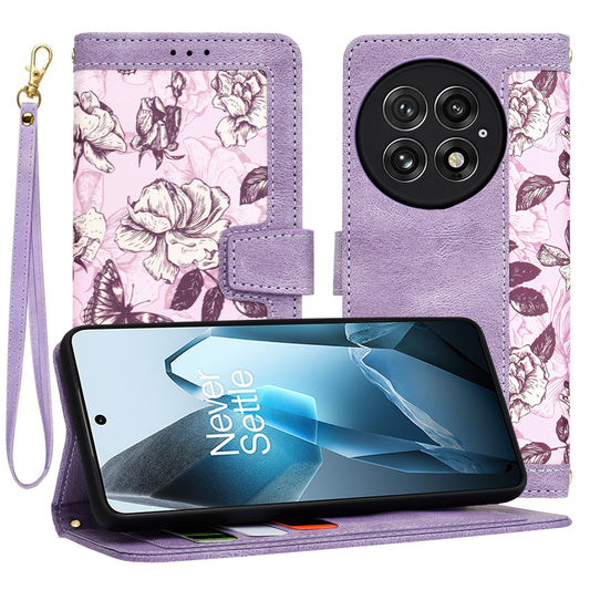 Pouzdro pro OnePlus 13, Techsuit, FlipCraft, Fialové