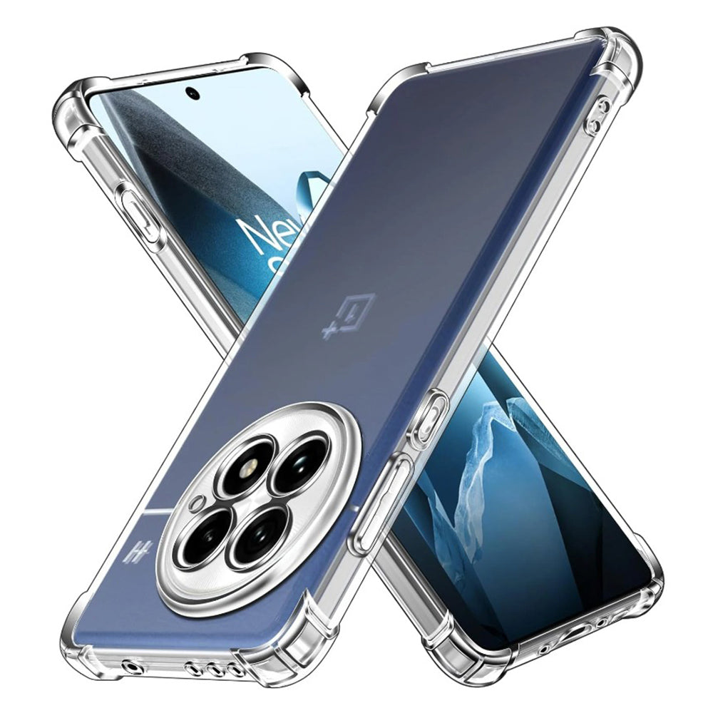 Pouzdro pro OnePlus 13, Techsuit, Odolné proti nárazům, Průhledné
