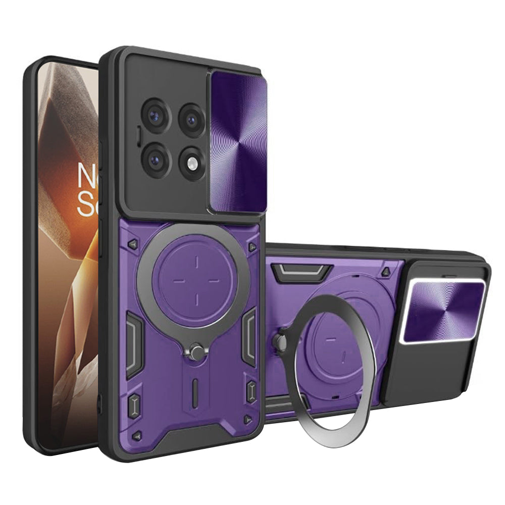 Pouzdro pro OnePlus 13R, Techsuit, CamGuard Pro, fialové