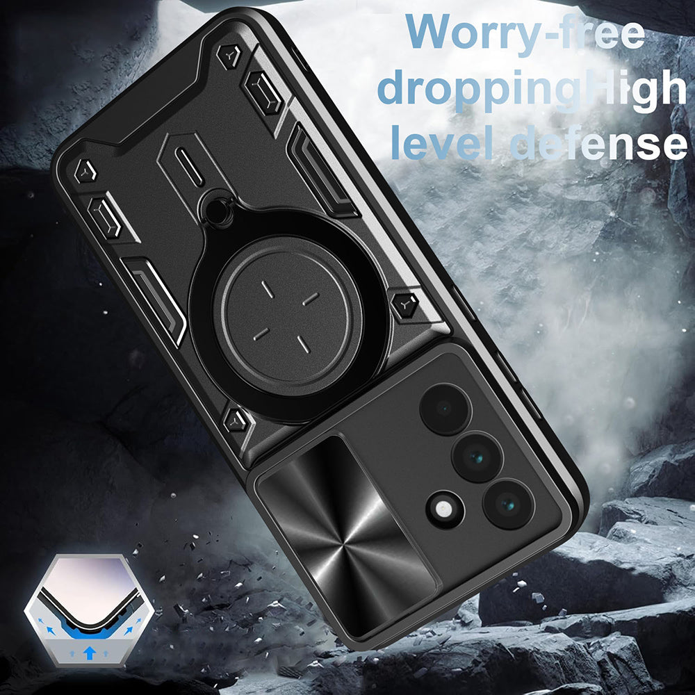 Pouzdro pro OnePlus 13R, Techsuit, CamGuard Pro, fialové