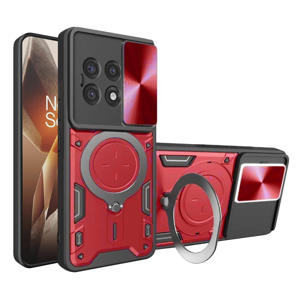 Pouzdro pro OnePlus 13R, Techsuit, CamGuard Pro, červené