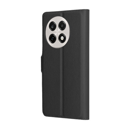 Pouzdro pro OnePlus 13R, Techsuit, kožené folio, černé