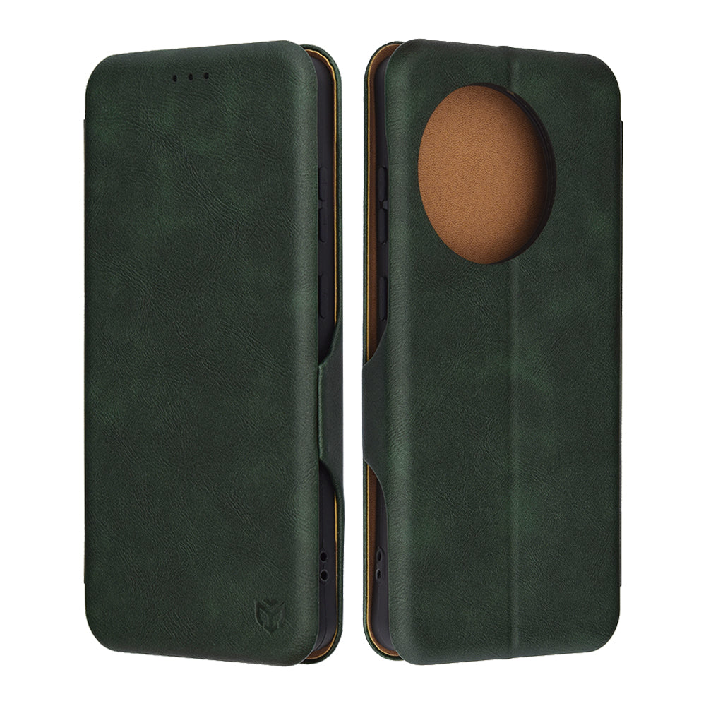 Pouzdro pro OnePlus 13R, Techsuit, Safe Wallet Plus, Zelené