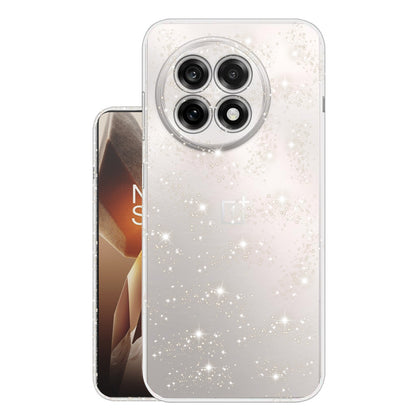 Pouzdro pro OnePlus 13R, Techsuit, SparkleSkin, Průhledné
