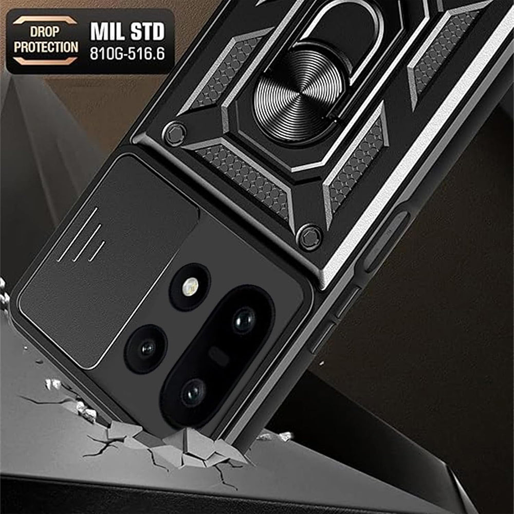 Pouzdro pro OnePlus 15, Techsuit, CamShield, Černá