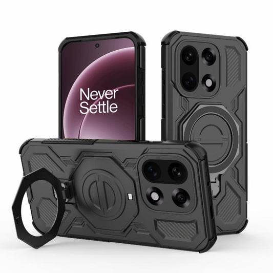 Pouzdro pro OnePlus 15, Techsuit, Carbon Shield Pro, Černá.