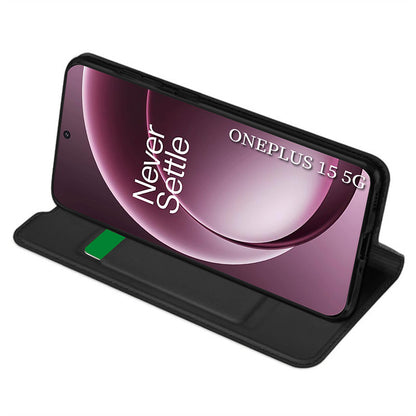 Pouzdro pro OnePlus 15, Techsuit, Magskin Book, Černá