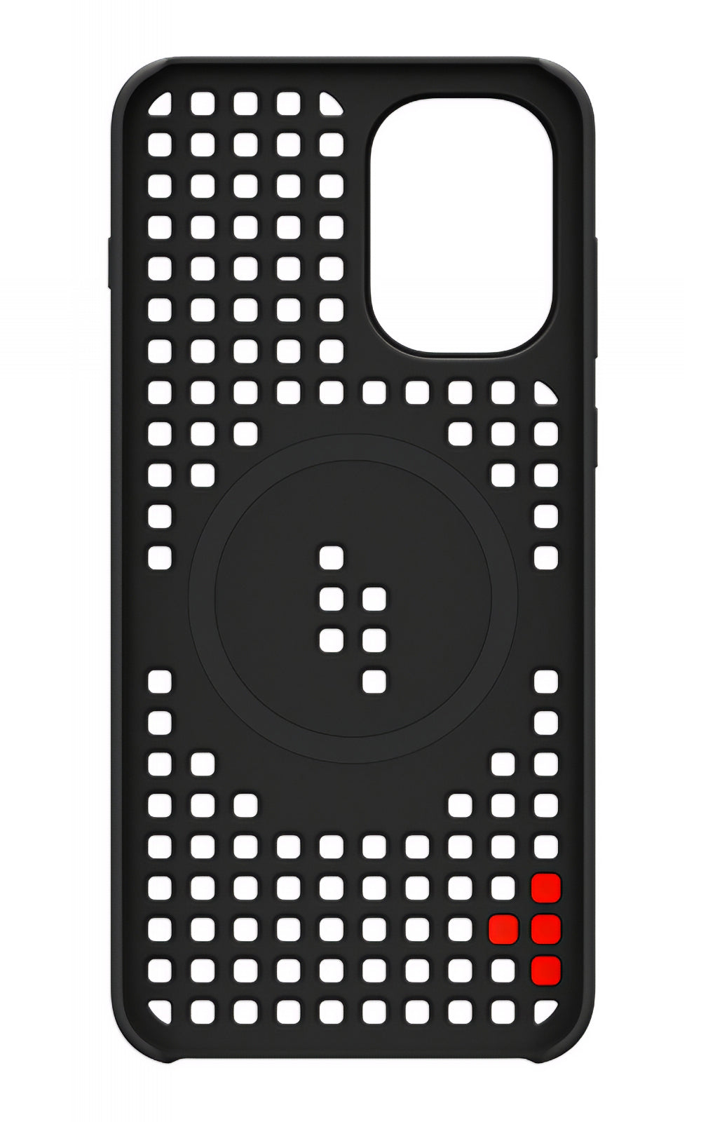 Pouzdro pro OnePlus 15R, Hole Pattern Magnetic, Černé 5431102123