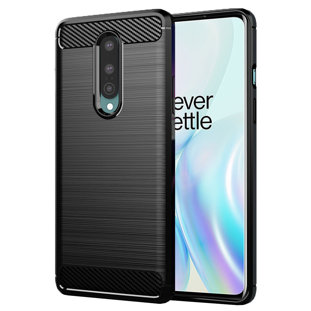 Pouzdro pro OnePlus 8, Techsuit, Carbon, Černé
