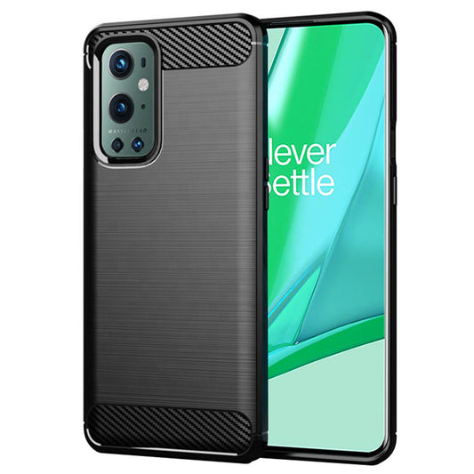 Pouzdro pro OnePlus 9 Pro, Techsuit, Carbon, Černá