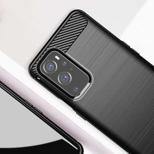 Pouzdro pro OnePlus 9 Pro, Techsuit, Carbon, Černá