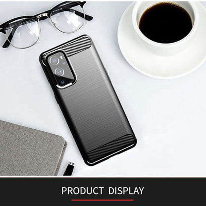 Pouzdro pro OnePlus 9 Pro, Techsuit, Carbon, Černá