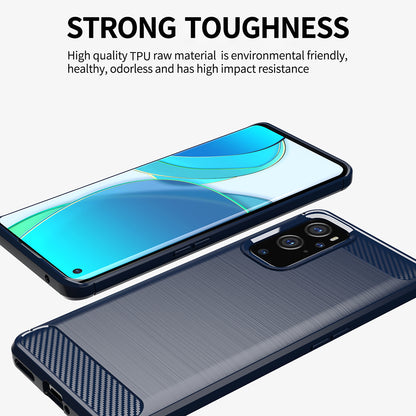 Pouzdro pro OnePlus 9 Pro, Techsuit, Carbon, Černá