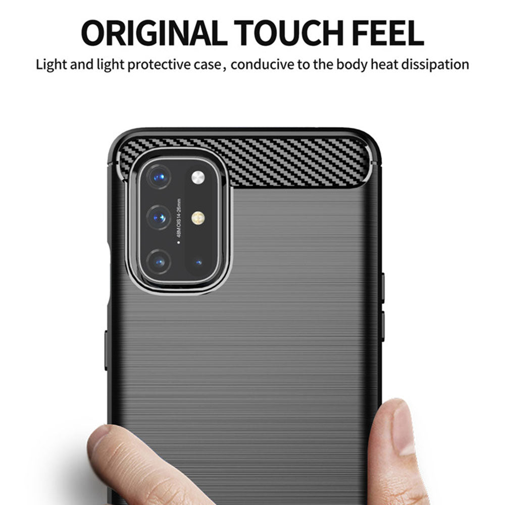 Pouzdro pro OnePlus 9, Techsuit, Carbon, Černá
