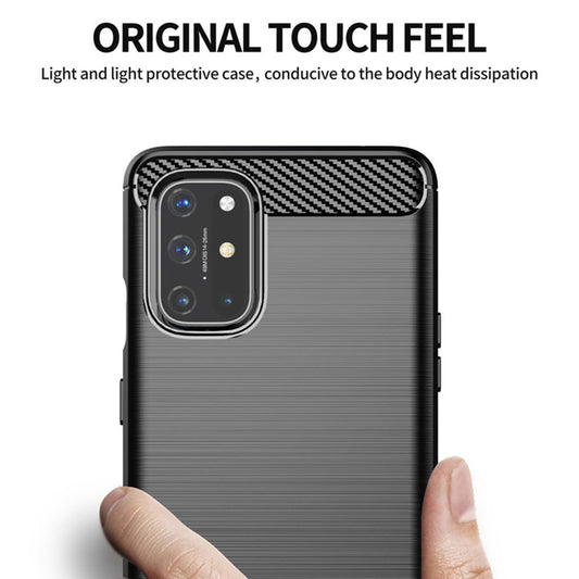 Pouzdro pro OnePlus 9, Techsuit, Carbon, Černá