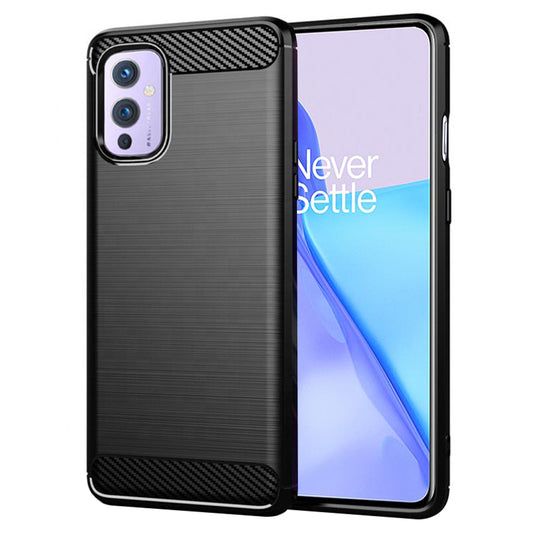 Pouzdro pro OnePlus 9, Techsuit, Carbon, Černá