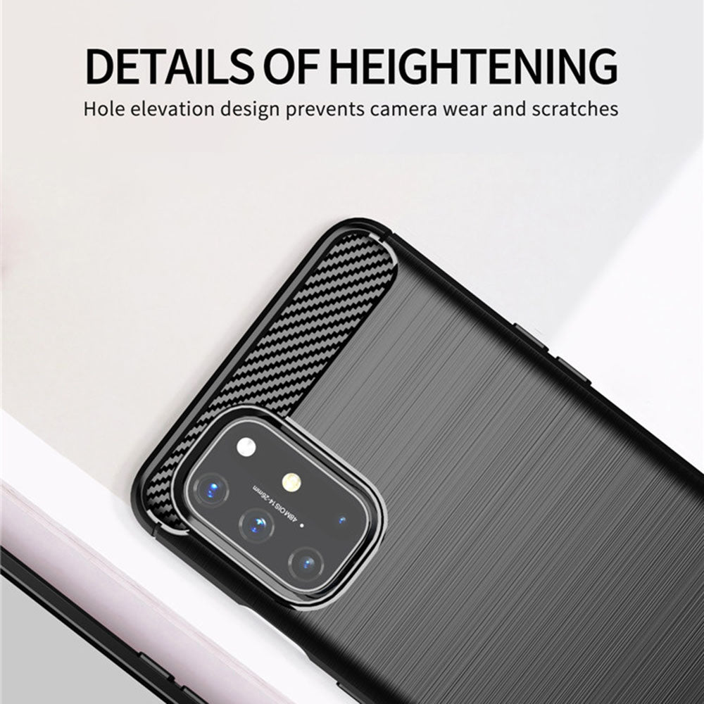 Pouzdro pro OnePlus 9, Techsuit, Carbon, Černá