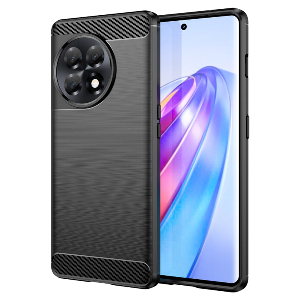 Case for OnePlus Ace 2 / 11R, Techsuit, Carbon, Black